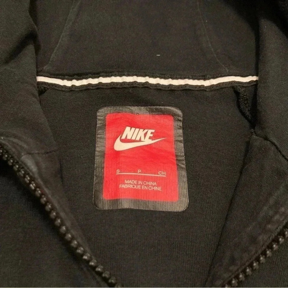 Nike Tech Fleece FZ Hoodie Black Women’s S Scuba Hood 806329-010 Pre-owned - Picture 5 of 11